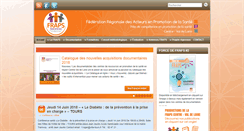 Desktop Screenshot of frapscentre.org